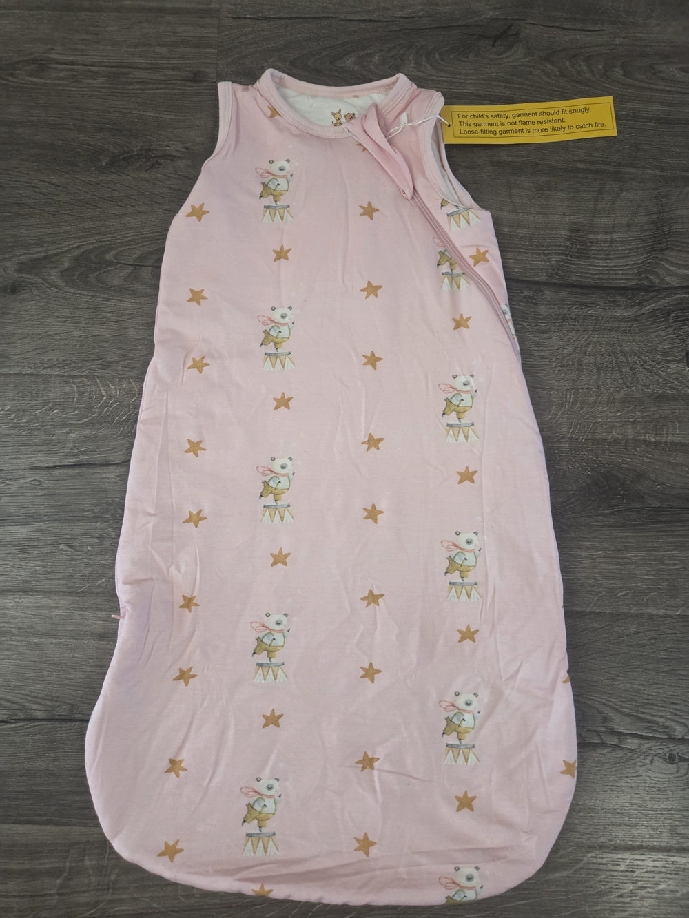 Baby supersoft sleepsack bamboo rayon blend size 6-18m NWT